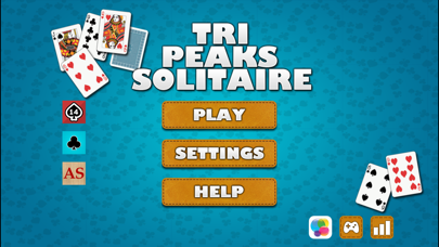 Screenshot #3 pour Tri-Peaks Solitaire