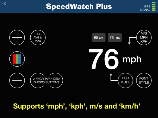Screenshot #5 pour SpeedWatch Plus
