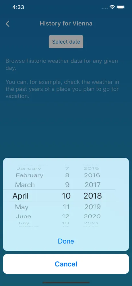 WTR - Weather Pro