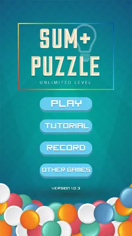 Game screenshot Sum+ Puzzle - Unlimited Level hack