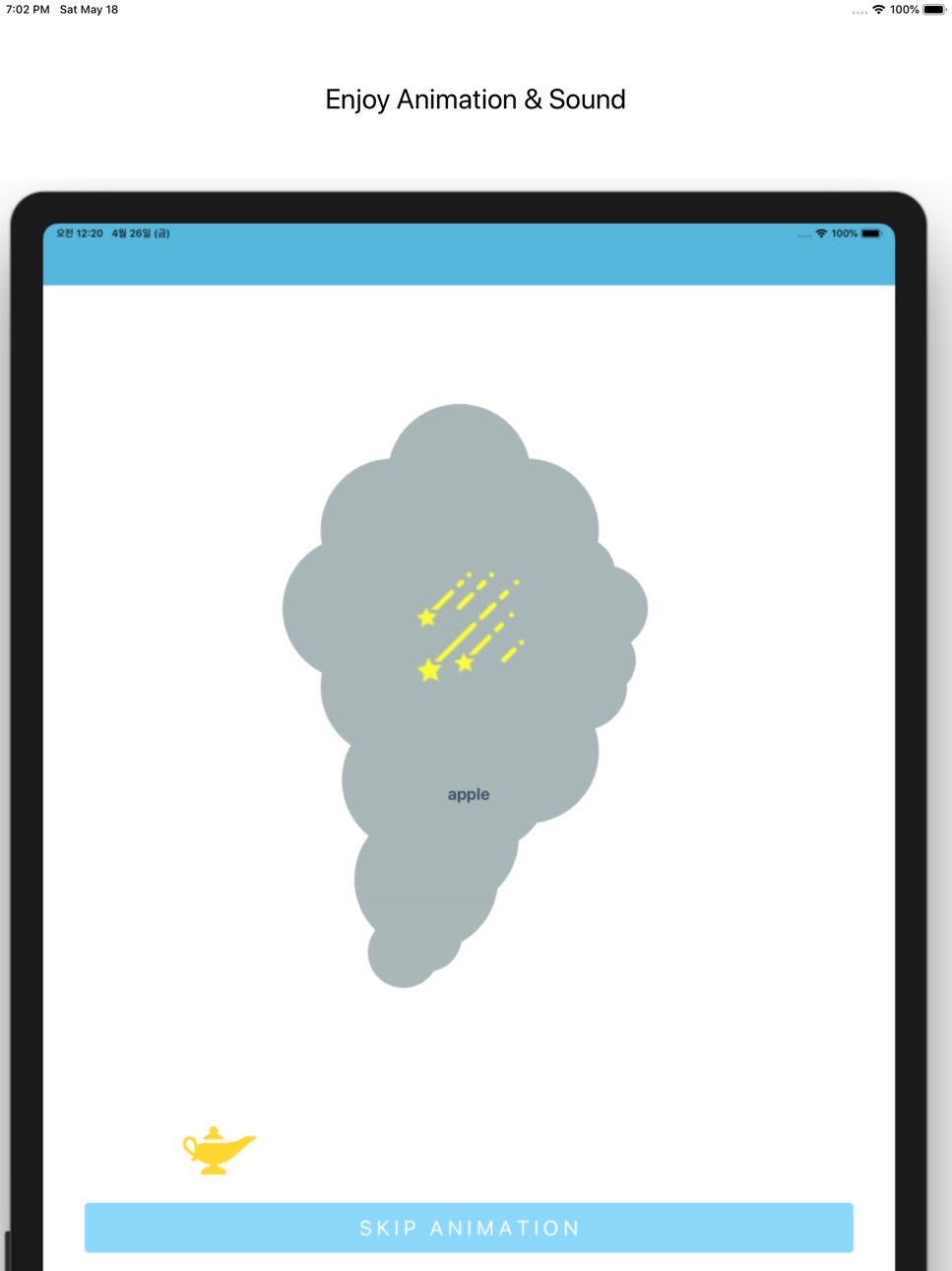 iPad screenshot