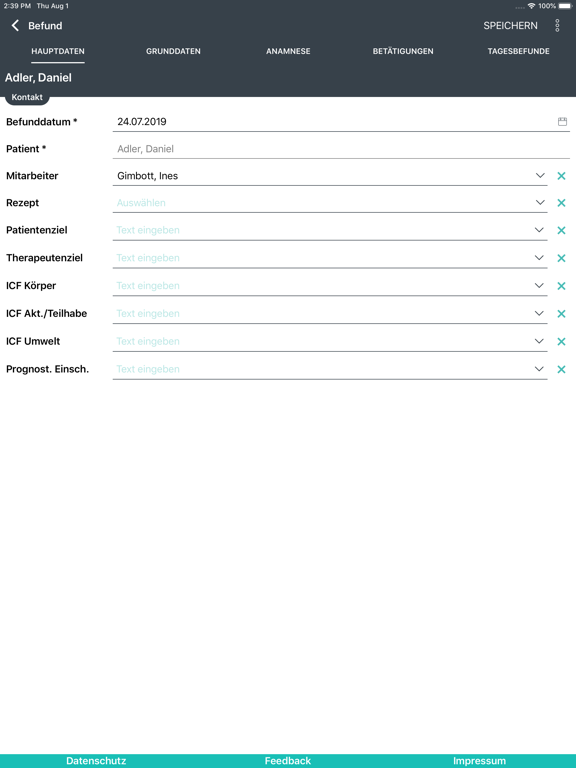Screenshot #6 pour azh Befundung
