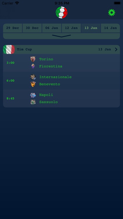 Live Results Italian Serie A screenshot-9