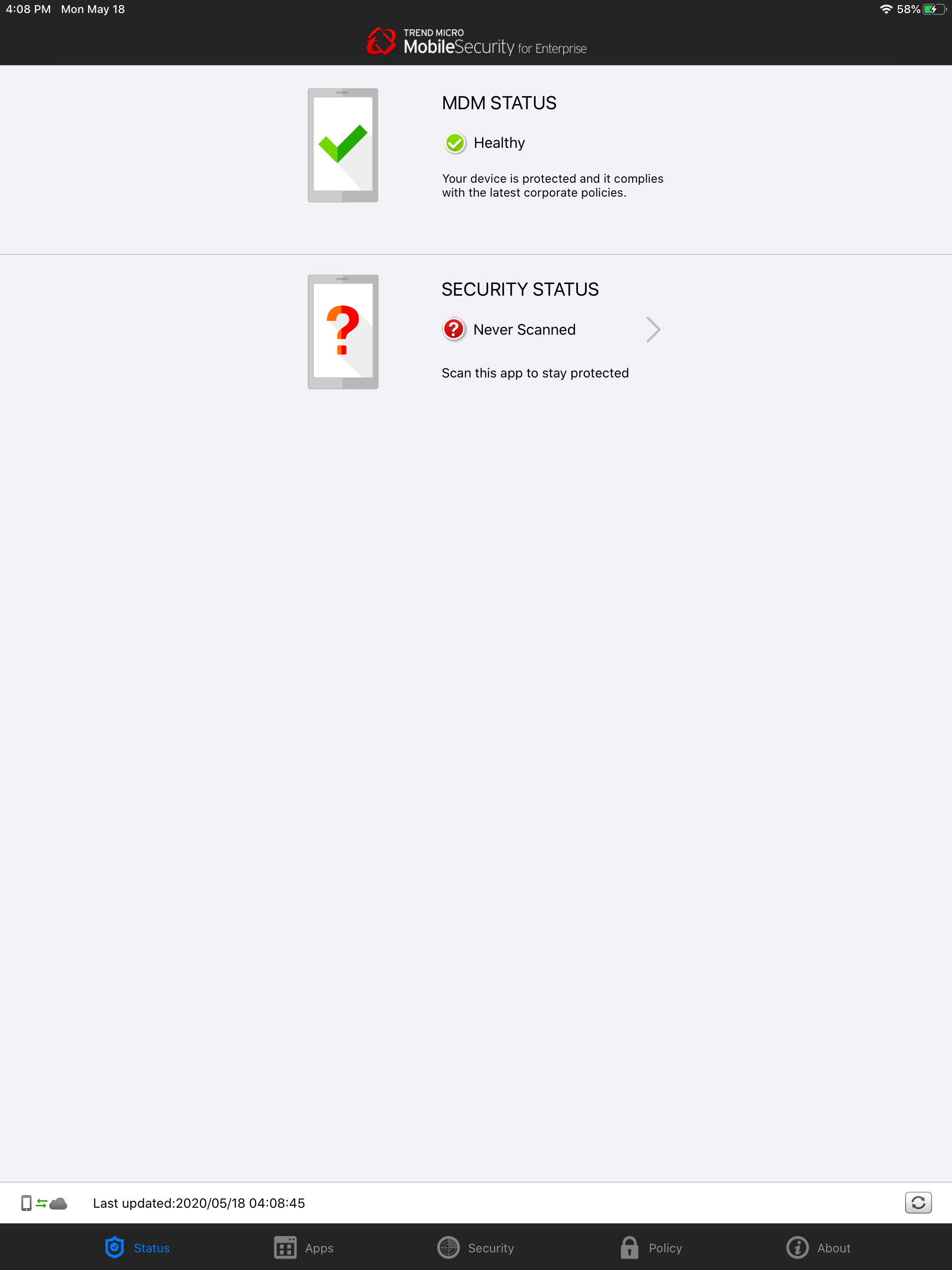 Enterprise Mobile Security screenshot 4