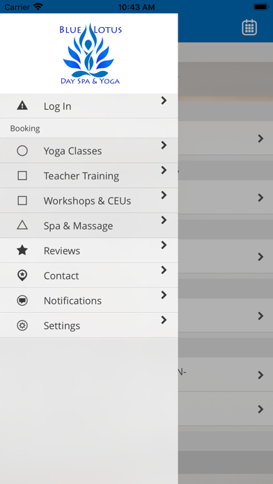 Screenshot #3 pour Blue Lotus Day Spa and Yoga