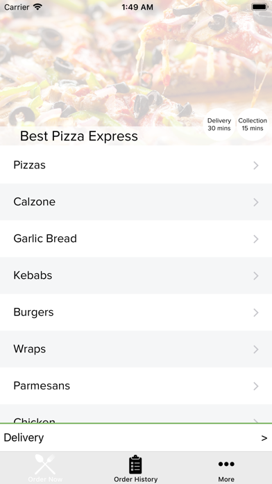 Best Pizza Express screenshot 2