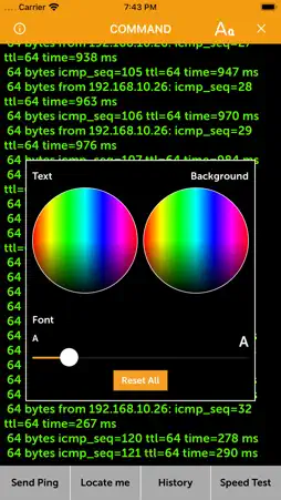 Cmd for iPhone - Ping & Speed screenshot 3