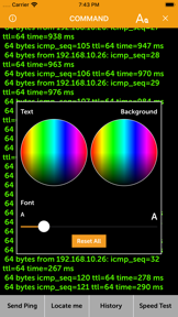 Cmd for iPhone - Ping & Speed screenshot