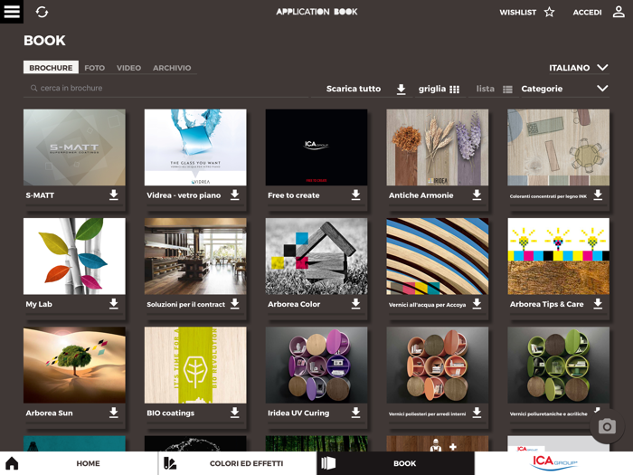 APPLICATION BOOK by ICA GROUP