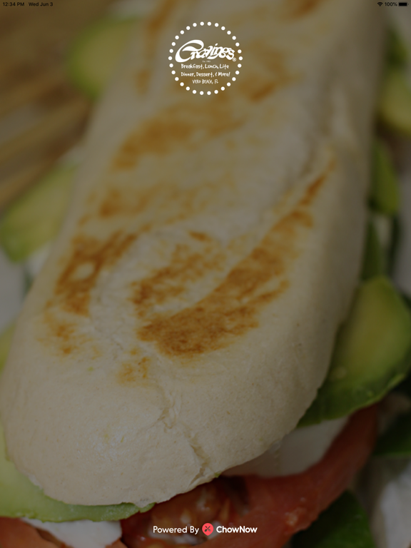 Cravings - Vero Beach iPad screenshot 1 - Food & Drink app