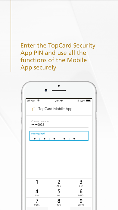 TopCard Security Screenshot