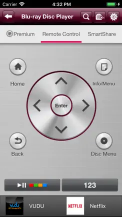 LG AV Remote iPhone image 2