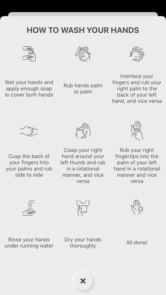 #2. Washy Hands Timer (iOS) By: PANDA PLAY STUDIOS (PTY) LTD