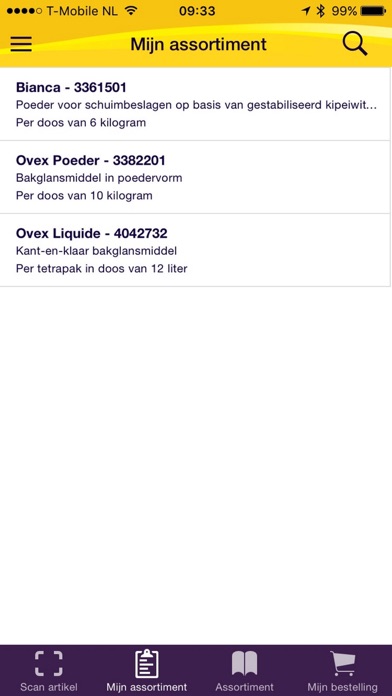 Screenshot #1 pour Zeelandia BestelApp