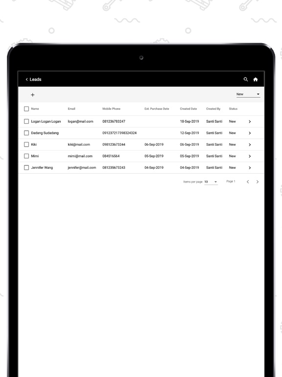 App screenshot