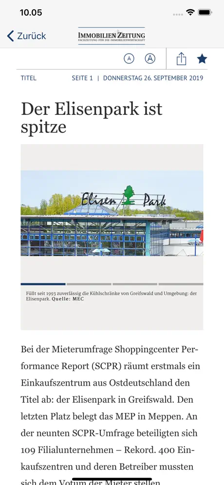 IZ – Immobilien Zeitung