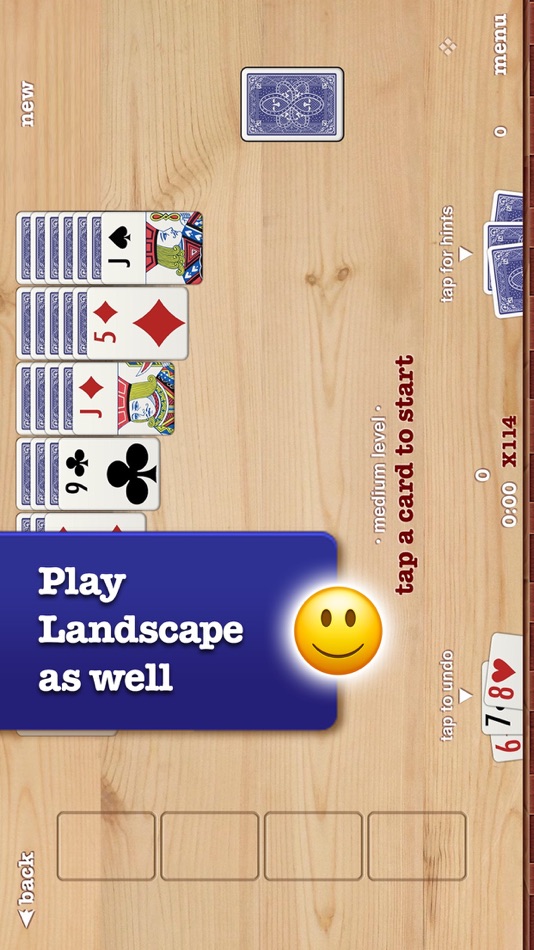 #1. ▻ Solitaire + (iOS) 由: PeopleFun CG, LLC