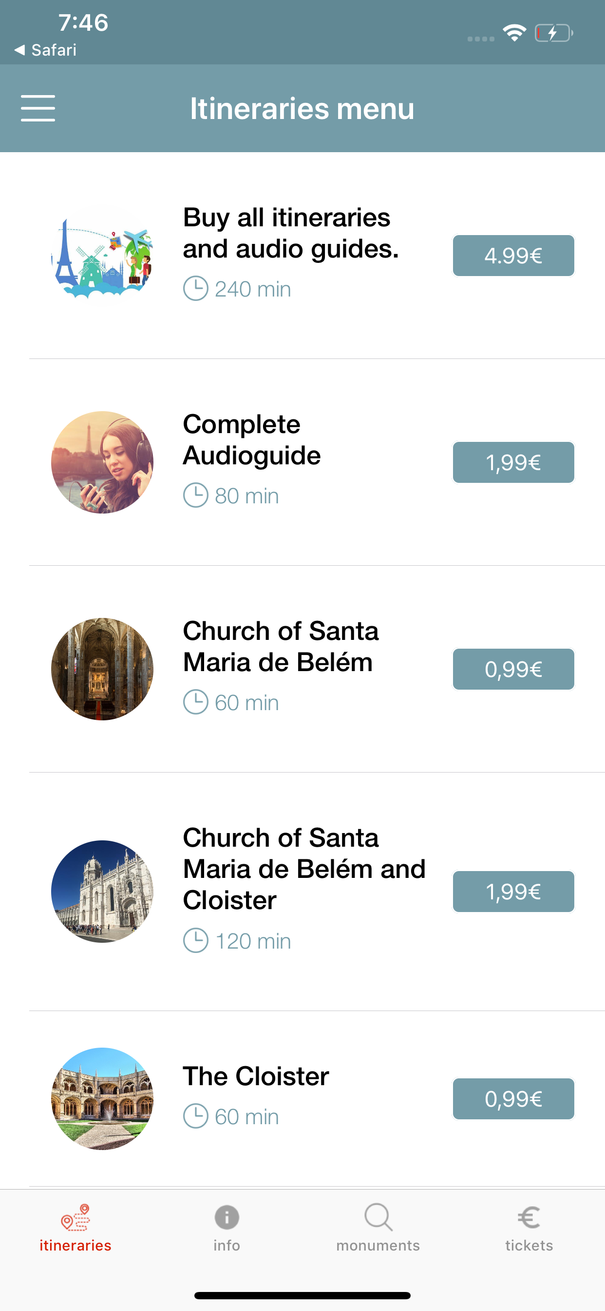 Lisbon Guide & Tours screenshot 3