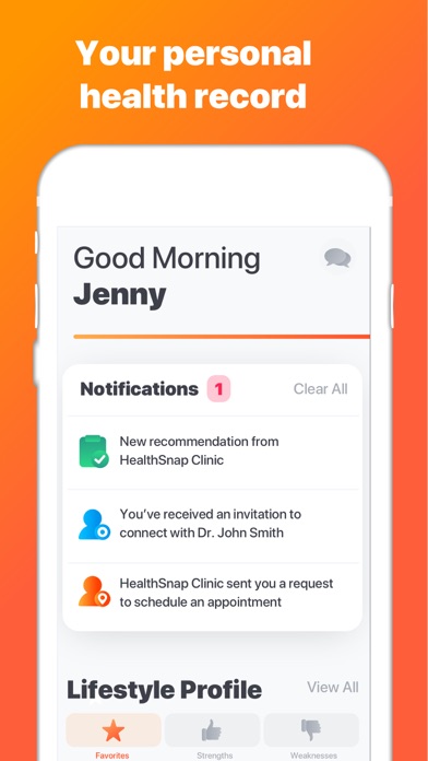 HealthSnap Screenshot