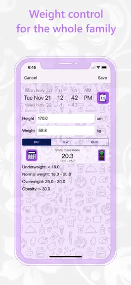 Game screenshot BMI calculator / calculate BMR apk