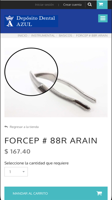 Screenshot #1 pour Depósito Dental Azul