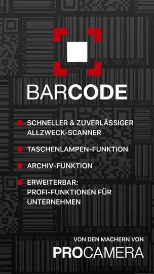 Screenshot von Barcode + QR Code Scanner auf dem iPhone 1