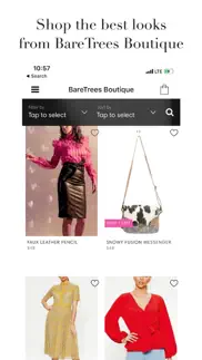 baretrees boutique iphone screenshot 2