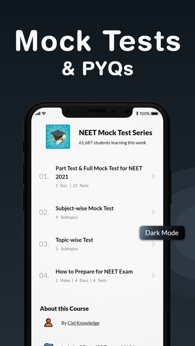 NEET Exam Prep & Mock Tests Screenshot