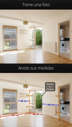 Captura de pantalla de Foto Medidas - Photo Measures en iPhone 1