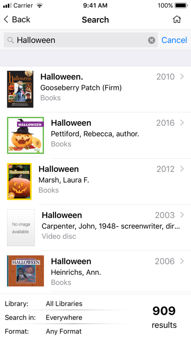 Anoka County Library App Screenshot