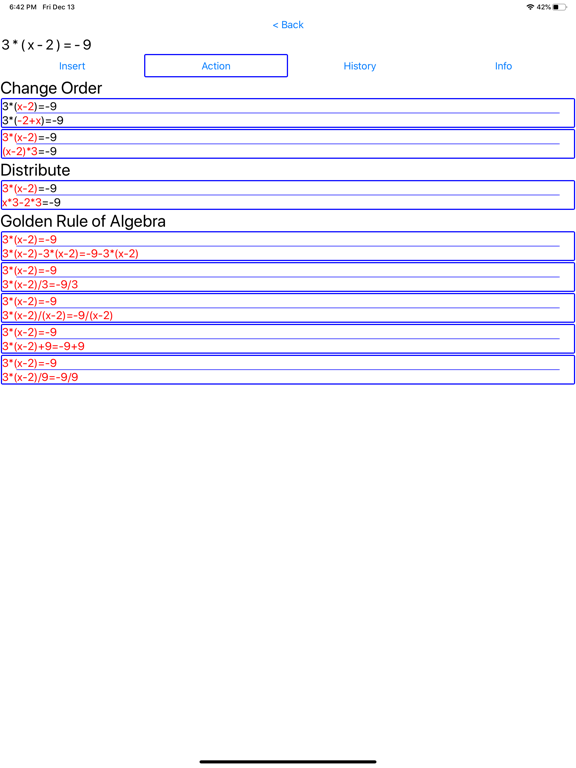 Screenshot #5 pour Algebra Tool