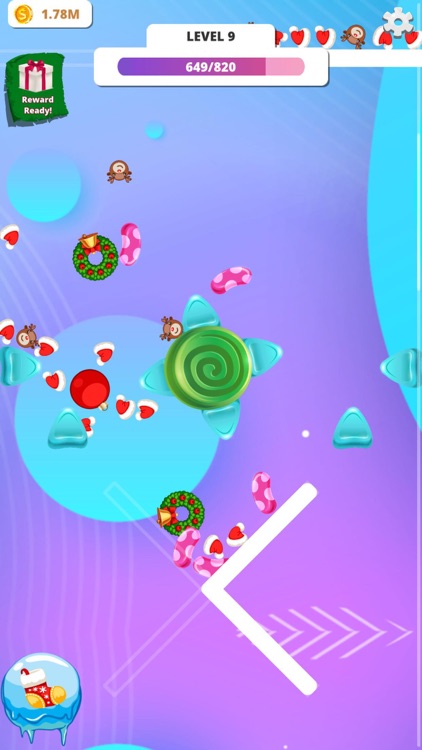 Santa's Christmas Emoji Drop