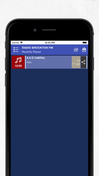 RADIO BROCKTON FM iPhone screenshot 7 - Entertainment app