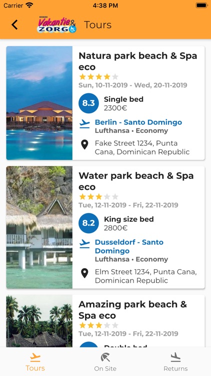 Bonanza Software Tourdialog