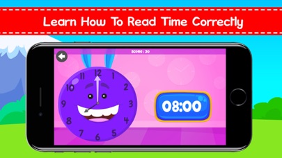 Telling Time For Kids + Clockのおすすめ画像2