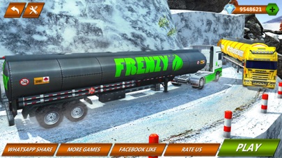 Uphill Fuel Tanker Drive Screenshot