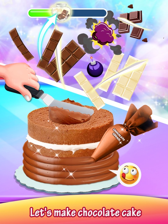 Screenshot #5 pour Chocolate Rainbow Cake