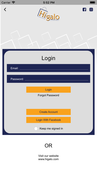 App screenshot