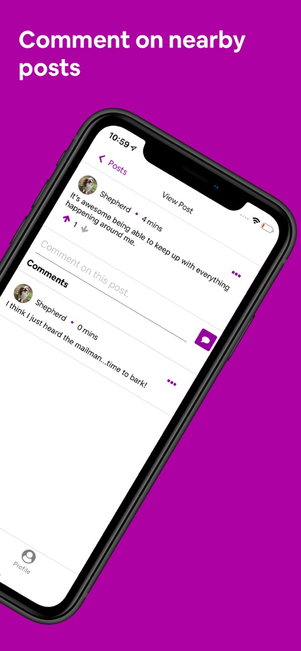iPhone screenshot