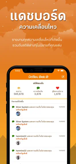 Game screenshot นักเขียน Dek-D mod apk