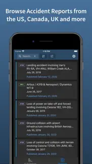 aviation accidents iphone screenshot 3