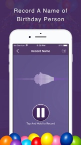 Birthday Song With Name Maker screenshot