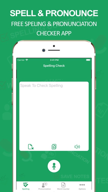 Spelling & Pronunciation Check