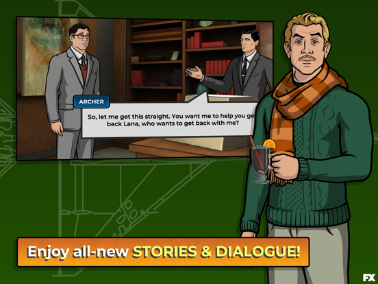 ARCHER: DANGER PHONE iPad app afbeelding 5