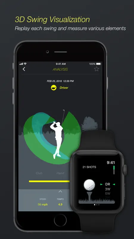 Golf Plus : Swing Analyzer screenshot 3 of 5