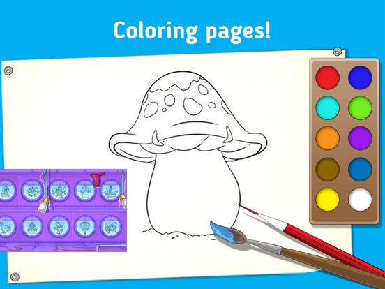 Fun learning colors games 3 iPad screenshot