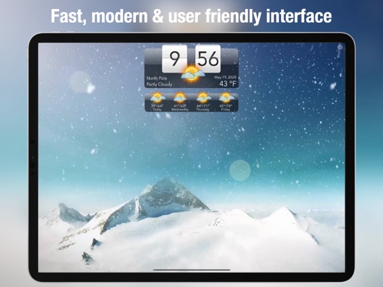 Living Weather HD Live iPad screenshot 4 - Weather app