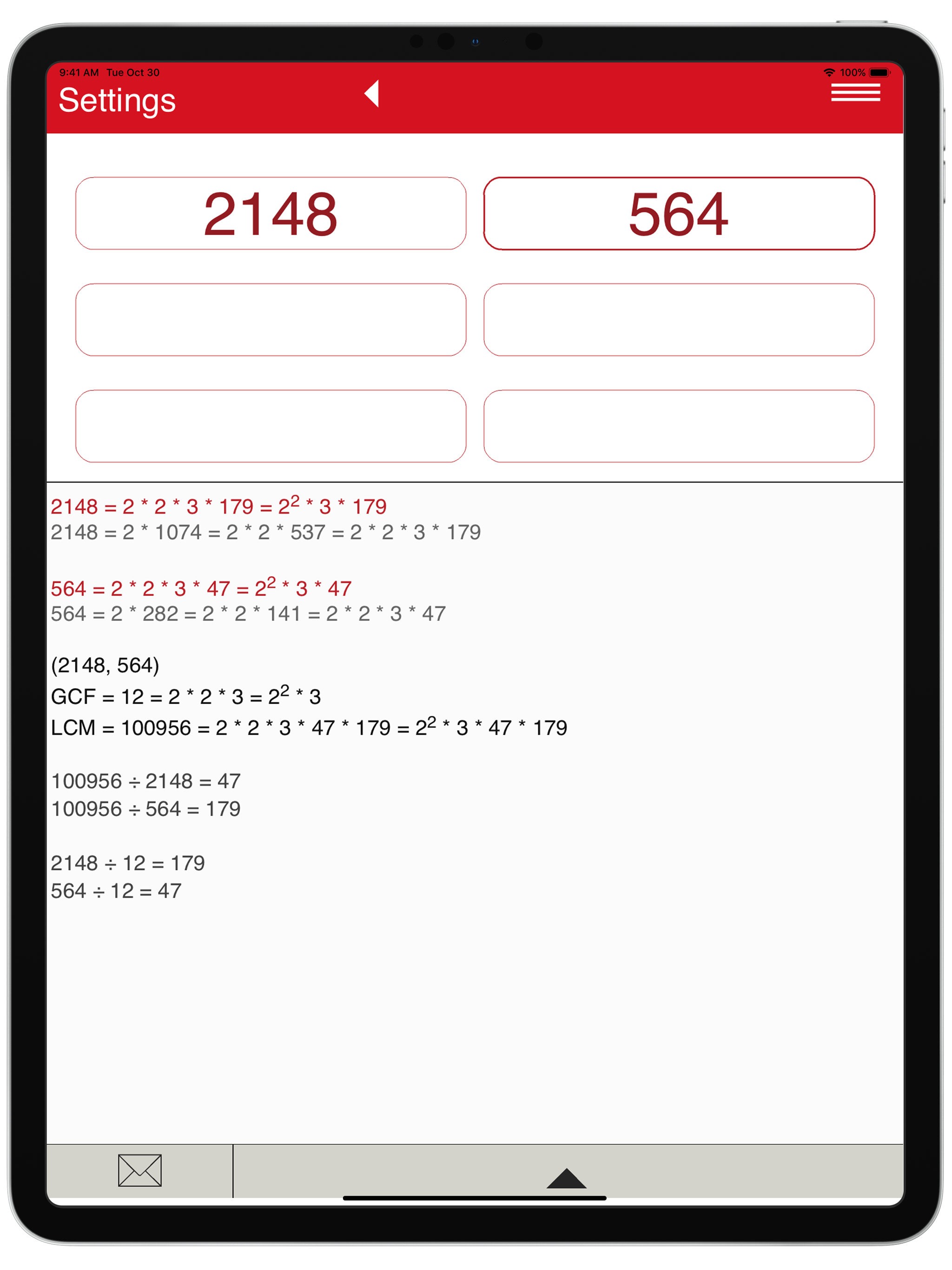 Prime Factorization Factorizer