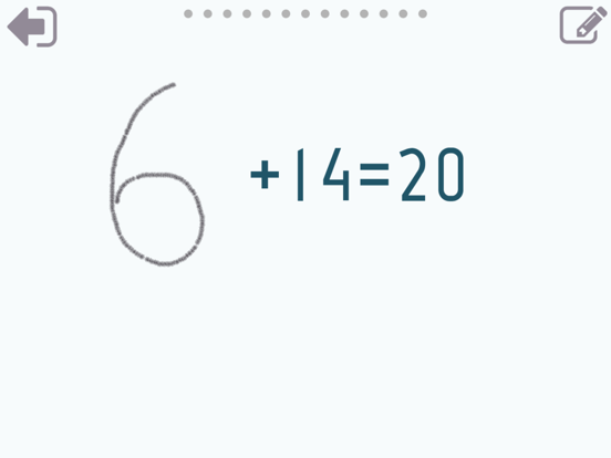 First Grade Math Trainer iPad screenshot