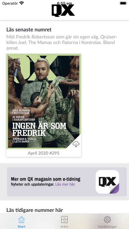 Tidningen QX